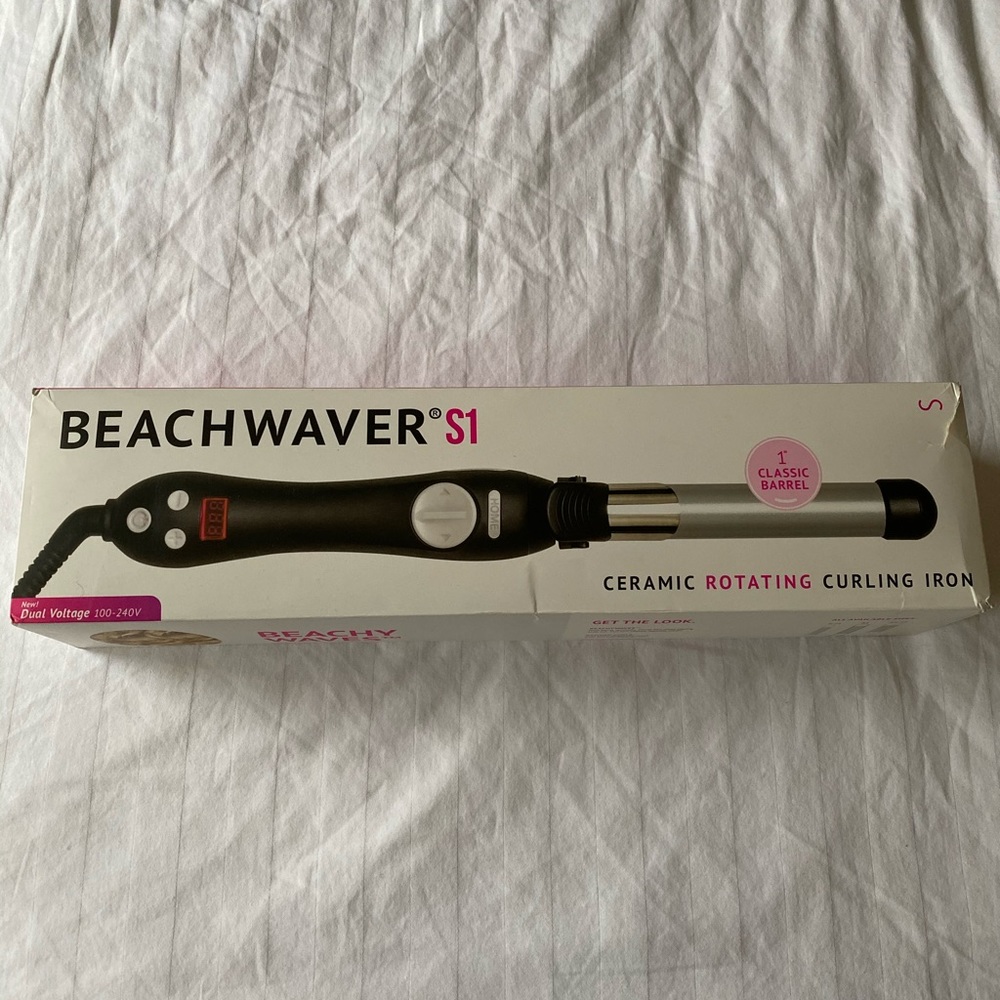 Beachwaver S1 rotating curling iron dual volt